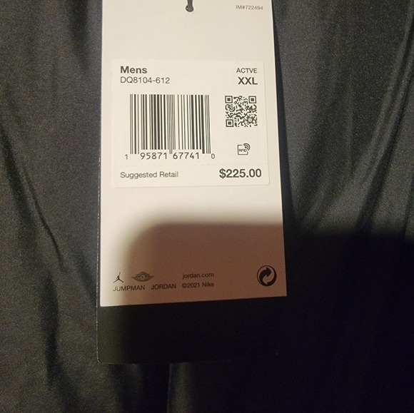 Nike Jordan Essential Puffer Down Jacket Red Coat DQ8104-612 Men's Size XXL - Picture 3 of 6